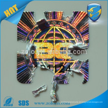 Custom Anti-Fake Holographic 3d Laser Hologramm Eierschale Aufkleber